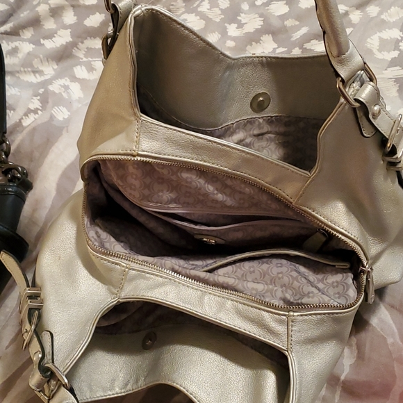 Silver over the shoulder purse - Picture 2 of 2